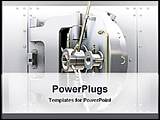 PowerPoint Template - image of bank vault