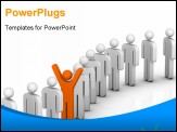 PowerPoint Template - queue