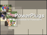 PowerPoint Template - A delightful fresh montage of family and enjoyment possibilities of after retirement