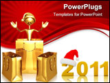 PowerPoint Template - Concept & Presentation Figure 3D