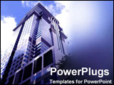 PowerPoint Template - Tall office Building