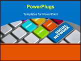 PowerPoint Template - Best computer keyboard detail specially designed for time waste