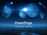 PowerPoint Template - Space Scene