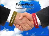 PowerPoint Template - concept of success in business leadership and teamwork