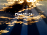 PowerPoint Template - sun rays