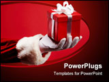 PowerPoint Template - An image of Santa