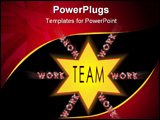 PowerPoint Template - without teamwork there can be no succes