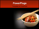 PowerPoint Template - a photo of delicious thai food and thai cuisine
