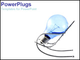 PowerPoint Template - Light bulb in chair.