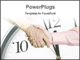 PowerPoint Template - business concept focus point on center of photo