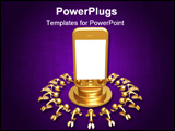 PowerPoint Template - A Concept And Presentation Figure in 3D