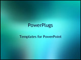 PowerPoint Template - dark and light green