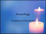 PowerPoint Template - lite candles