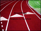 PowerPoint Template - Running Tracks