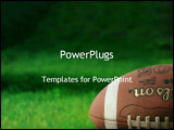 PowerPoint Template - Football on grass