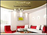 PowerPoint Template - modern drawing room