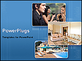 PowerPoint Template - image showing luxury lifestyle