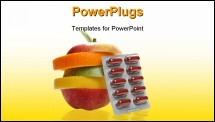 PowerPoint Template - Vitamin Pill