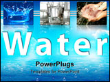 PowerPoint Template - An image of a beautiful water background