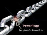 PowerPoint Template - a chain is only as strong as its weakest link