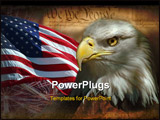 PowerPoint Template - Head of Bald Eagle