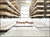 PowerPoint Template - I view of a warehouse