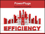 PowerPoint Template - Efficiency Concept computer generated illustration for special design
