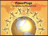 PowerPoint Template - Concept & Presentation Figure 3D