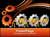 PowerPoint Template - A Concept And Presentation Figure in 3D